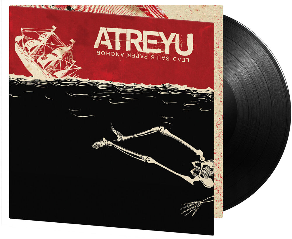 the album cover for Atreyu - Lead Sails Paper Anchor (Blk) [180 Gram] (Hol)