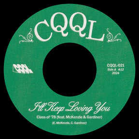 the album cover for Class Of '78 - I'll Keep Loving You B/W No Use Hidin'