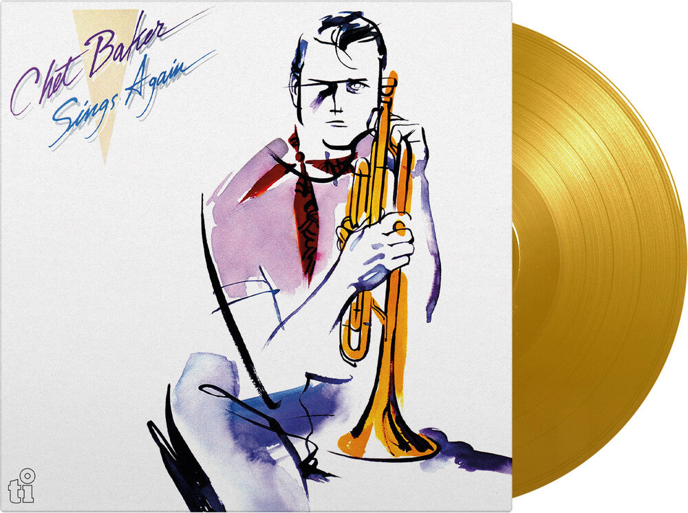 the album cover for Chet Baker - Sings Again [Colored Vinyl] [Limited Edition] [180 Gram] (Ylw)