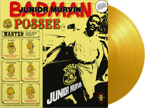 the album cover for Junior Murvin - Bad Man Possee [Colored Vinyl] [Limited Edition] [180 Gram] (Ylw)