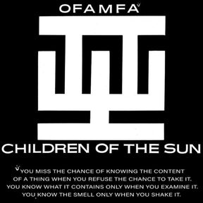 the album cover for Children Of The Sun - Ofamfa