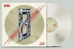 the album cover for Bombus - Your Blood - White [Colored Vinyl] (Wht)
