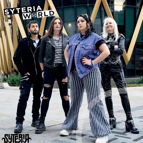 the album cover for Syteria - Syteria World - Blue Colored Vinyl