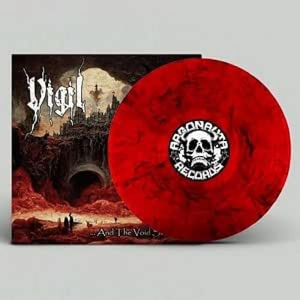 the album cover for Vigil - And The Void Stared Back (Uk)