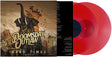 the album cover for Doomsday Outlaw - Hard Times (Redux) [Colored Vinyl] (Red) (Uk)
