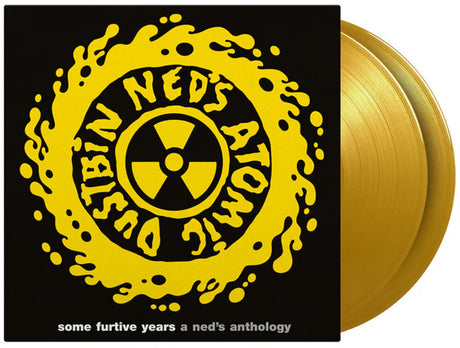 the album cover for Ned's Atomic Dustbin - Some Furtive Years: A Ned's Anthology [Colored Vinyl] [Limited Edition]