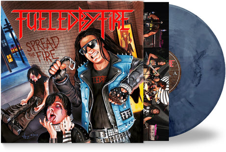 the album cover for Fueled By Fire - Spread The Fire (Bonus Tracks) [Colored Vinyl] [Remastered]
