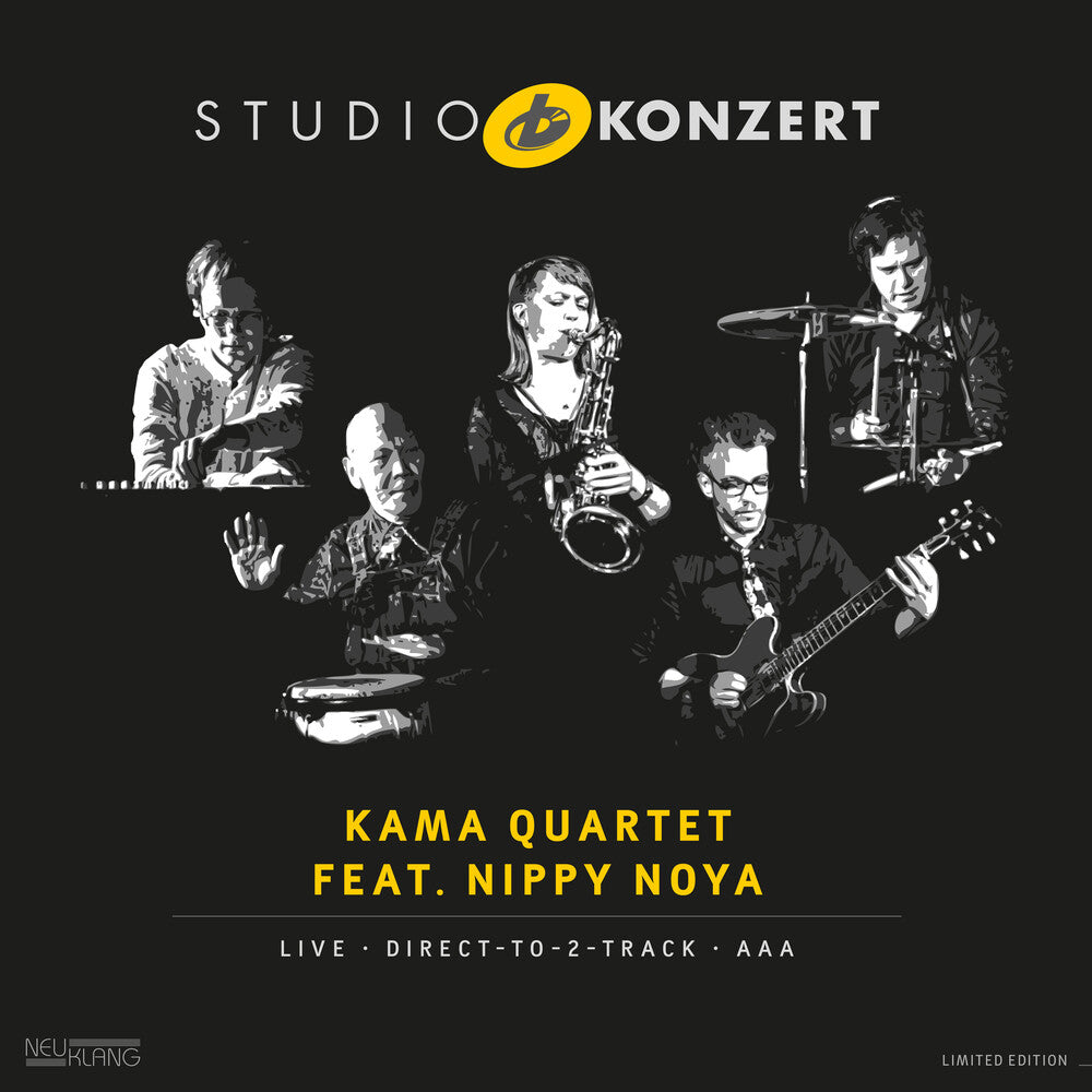the album cover for Ka Ma Quartet / Nippy Noya - Studio Konzert