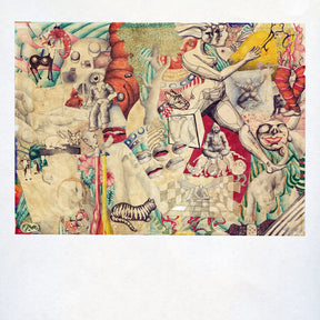 the album cover for Teen Suicide - Honeybee Table At The Butterfly Feast [Colored Vinyl]