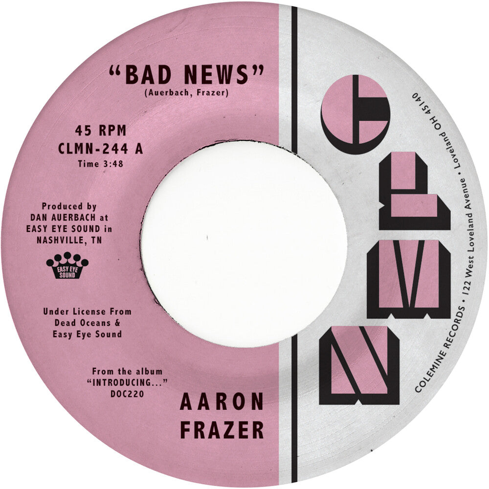Aaron Frazer - Bad News / Done Lyin - Grey [Colored Vinyl] (Gry)