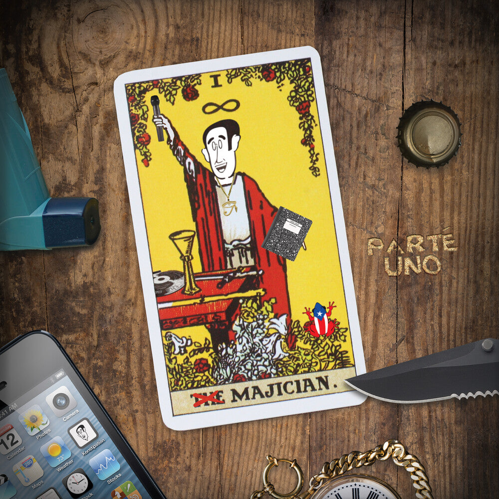 the album cover for Kurious - Majician [Red and Yellow 2x Vinyl LP]