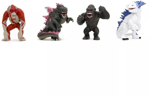 2.5 Metals Godzilla 4 Pk - 2.5 Metals Godzilla 4 Pk - Collectibles