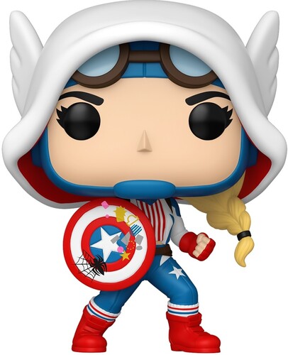 Pop Marvel Spidergwen Gwenverse - Pop Spider Gwen Gwenverse Captain America Gwen - Collectibles