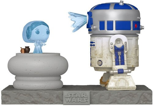 Pop Deluxe Star Wars - Pop Deluxe Star Wars S9 R2 D2 With Leia - Collectibles