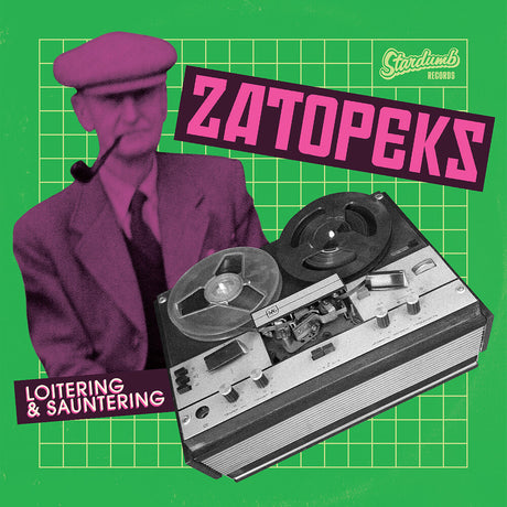 the album cover for Zatopeks - Loitering & Sauntering