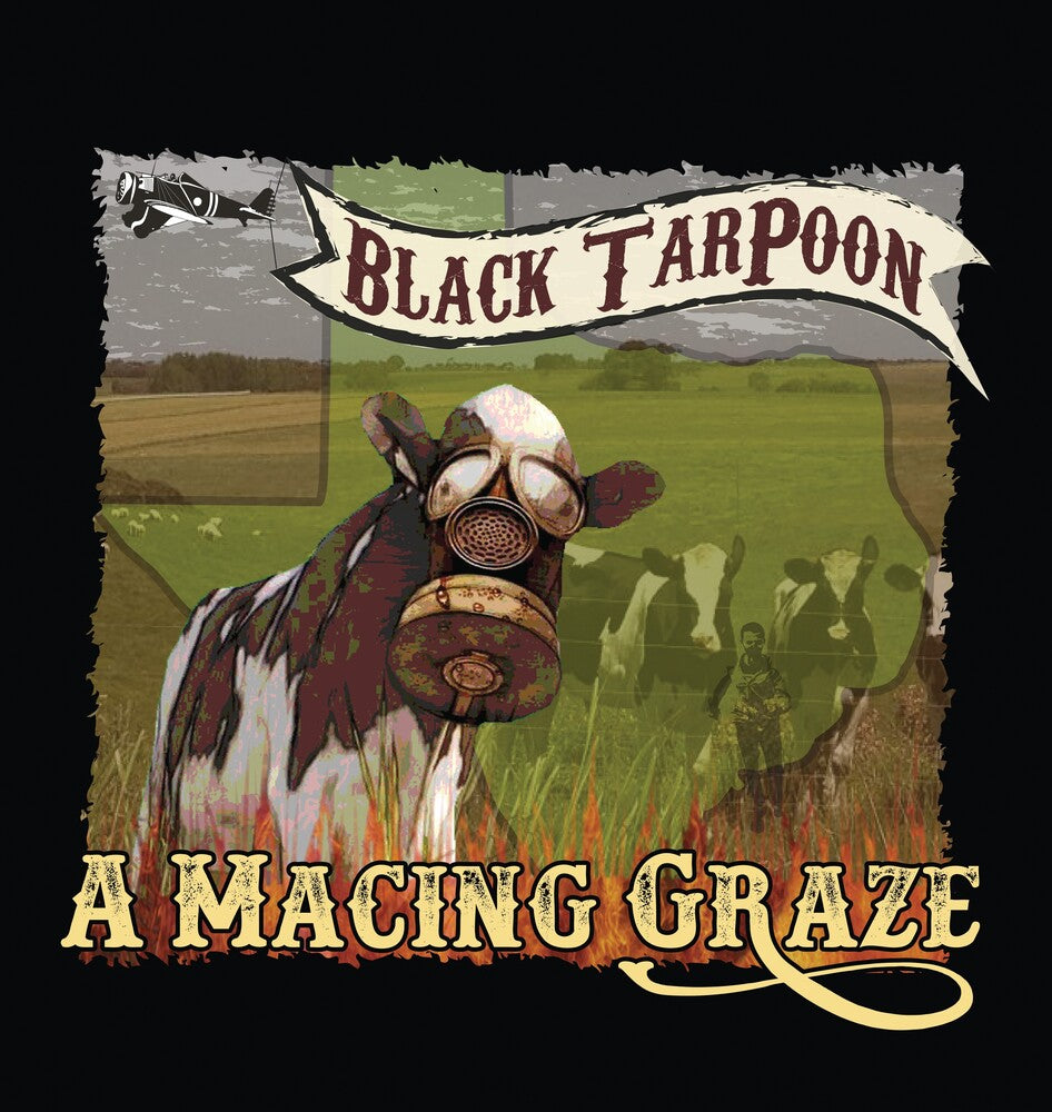 the album cover for Black TarPoon - Macing Graze