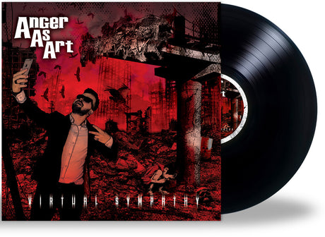 the album cover for Anger As Art - Virtual Sympathy