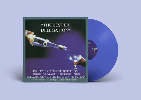 the album cover for Delegation - Best Of (Blue) [Colored Vinyl] [Limited Edition] [180 Gram] (Ita)