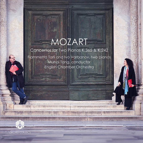 the album cover for Mozart / Varbanov / English Chamber Orchestra - Two Pianos