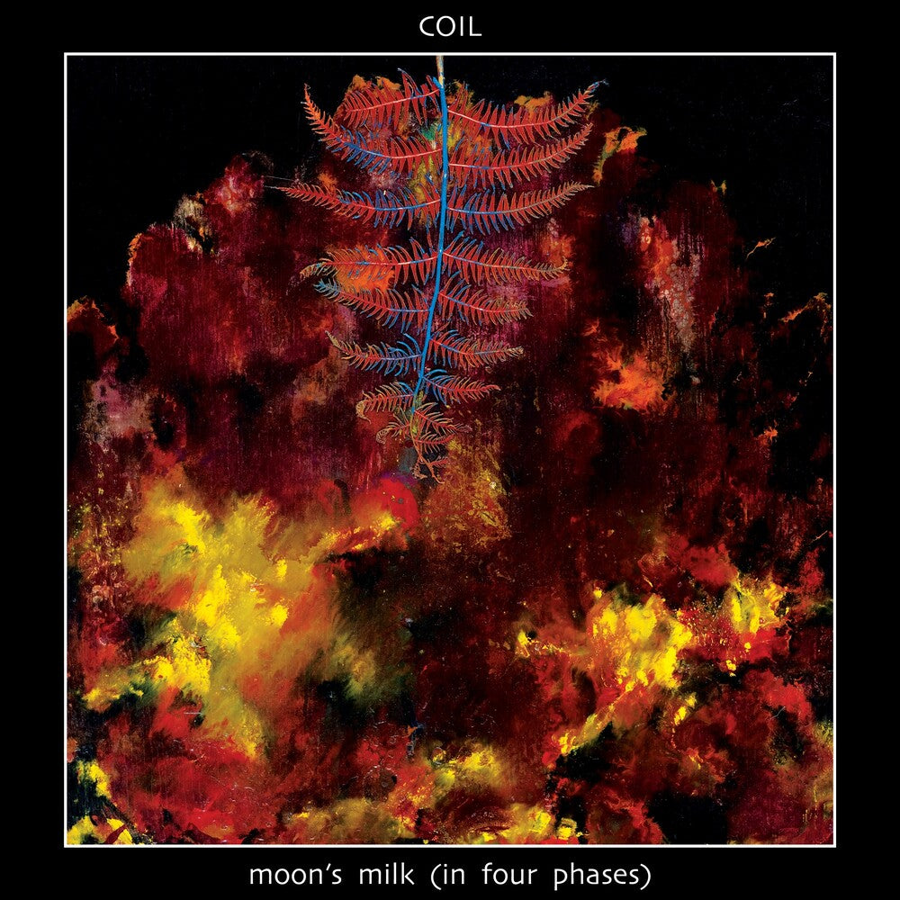 the album cover for Coil - Moon's Milk (In Four Phases) [Colored Vinyl] [Clear Vinyl] (Red)