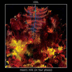 the album cover for Coil - Moon's Milk (In Four Phases) [Colored Vinyl] [Clear Vinyl] (Red)