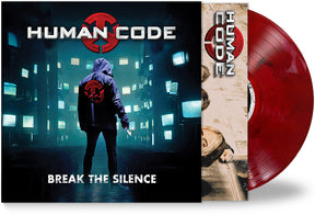 the album cover for Human Code - Break The Silence [Colored Vinyl] [Limited Edition] (Red)