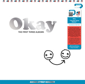 the album cover for Okay - Okay: The First Three Albums