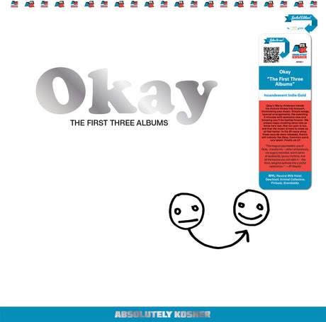 the album cover for Okay - Okay: The First Three Albums