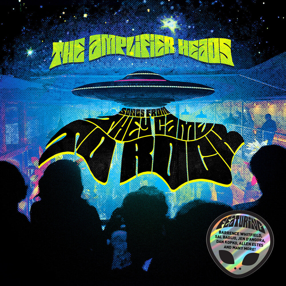 the album cover for Amplifier Heads - Songs From They Came To Rock [Colored Vinyl] (Grn) [Limited Edition]