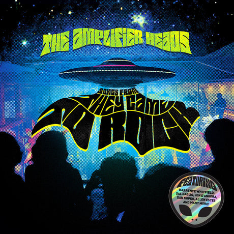 the album cover for Amplifier Heads - Songs From They Came To Rock [Colored Vinyl] (Grn) [Limited Edition]