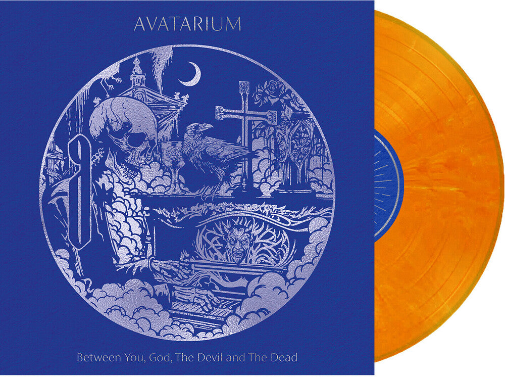 the album cover for Avatarium - Between You God The Devil & The Dead [Colored Vinyl] [Limited Edition]