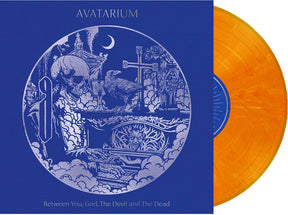 the album cover for Avatarium - Between You God The Devil & The Dead [Colored Vinyl] [Limited Edition]