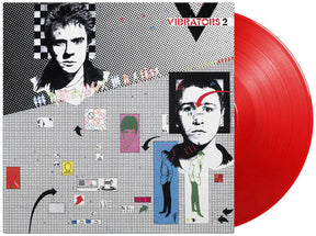 the album cover for Vibrators - V2 [Colored Vinyl] [Limited Edition] [180 Gram] (Red) (Hol)