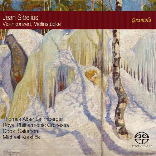 Sibelius / Irnberger / Royal Philharmonic Orchesta - Violin Concerto Pieces For Violin & Piano - Super Audio CD