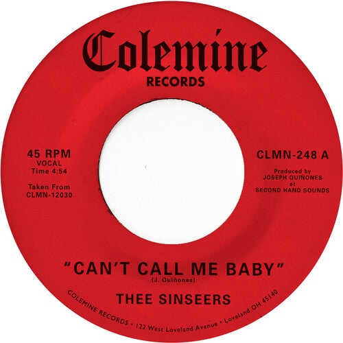 Can't Call Me Baby / Take A Chance (Vinyl)