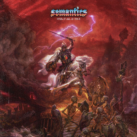 the album cover for Semantics - I Feel It All At Once (Blue) [Clear Vinyl] (Red) (Ylw)