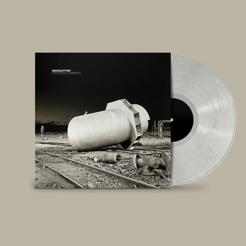 the album cover for DEADLETTER - Hysterical Strength [Colored Vinyl] (Wht) (Aus)