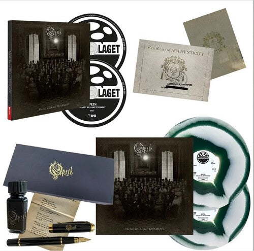 The Last Will And Testament (White+Dark Green Corona Vinyl + CD+Blu-ray Boxset) (Vinyl)