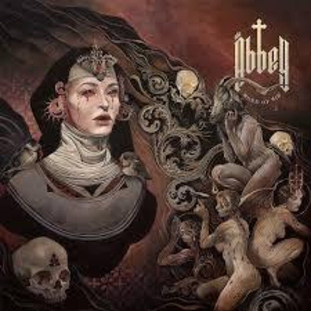 the album cover for Abbey - Word Of Sin (Blk) [Colored Vinyl] [Limited Edition] (Red)