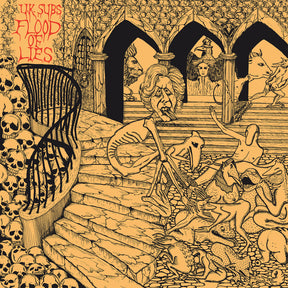 the album cover for Uk Subs - Flood Of Lies