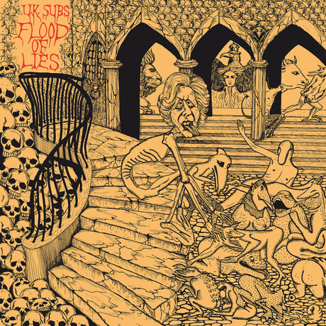 the album cover for Uk Subs - Flood Of Lies