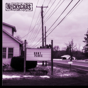 the album cover for Neckscars - Don't Panic