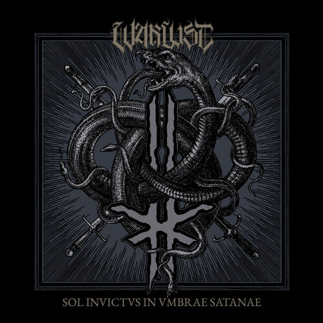 the album cover for Warlust - Sol Invictvs In Vmbrae Satanae
