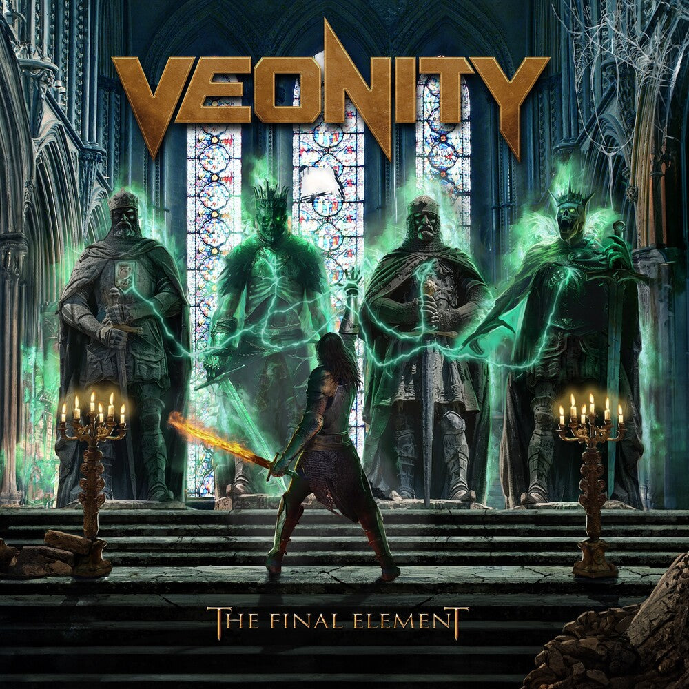 the album cover for Veonity - Final Element