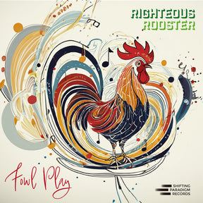 the album cover for Righteous Rooster - Fowl Play