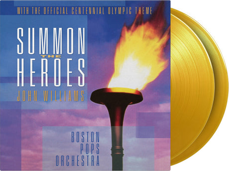 the album cover for John Williams - Summon The Heroes [Colored Vinyl] [Limited Edition] [180 Gram] (Ylw)