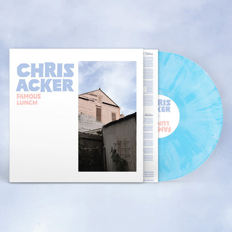 the album cover for Chris Acker - Famous Lunch (Blue) [Colored Vinyl] (Ofgv)