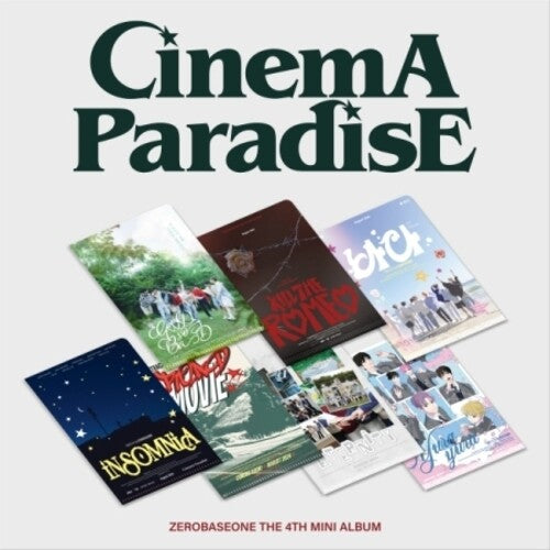 Cinema Paradise - Zerose - Random Cover - incl. Postcard Book, Postcard, Photocard, Unit Photocard + 3 Stickers (CD)