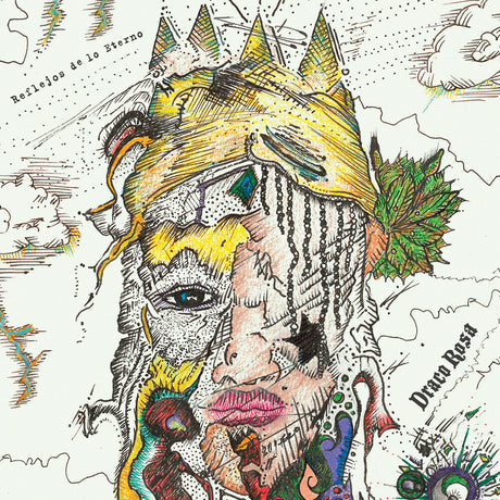 the album cover for Draco Rosa - Reflejos De Lo Eterno [Canary Yellow LP]