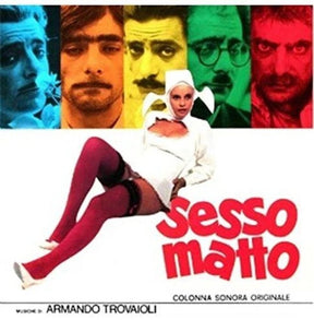 the album cover for Armando Trovaioli - Sesso Matto (Ita)